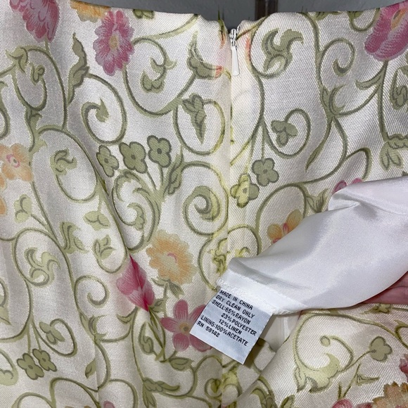 Vintage Talbots Floral Sleeveless Dress - Picture 4 of 6